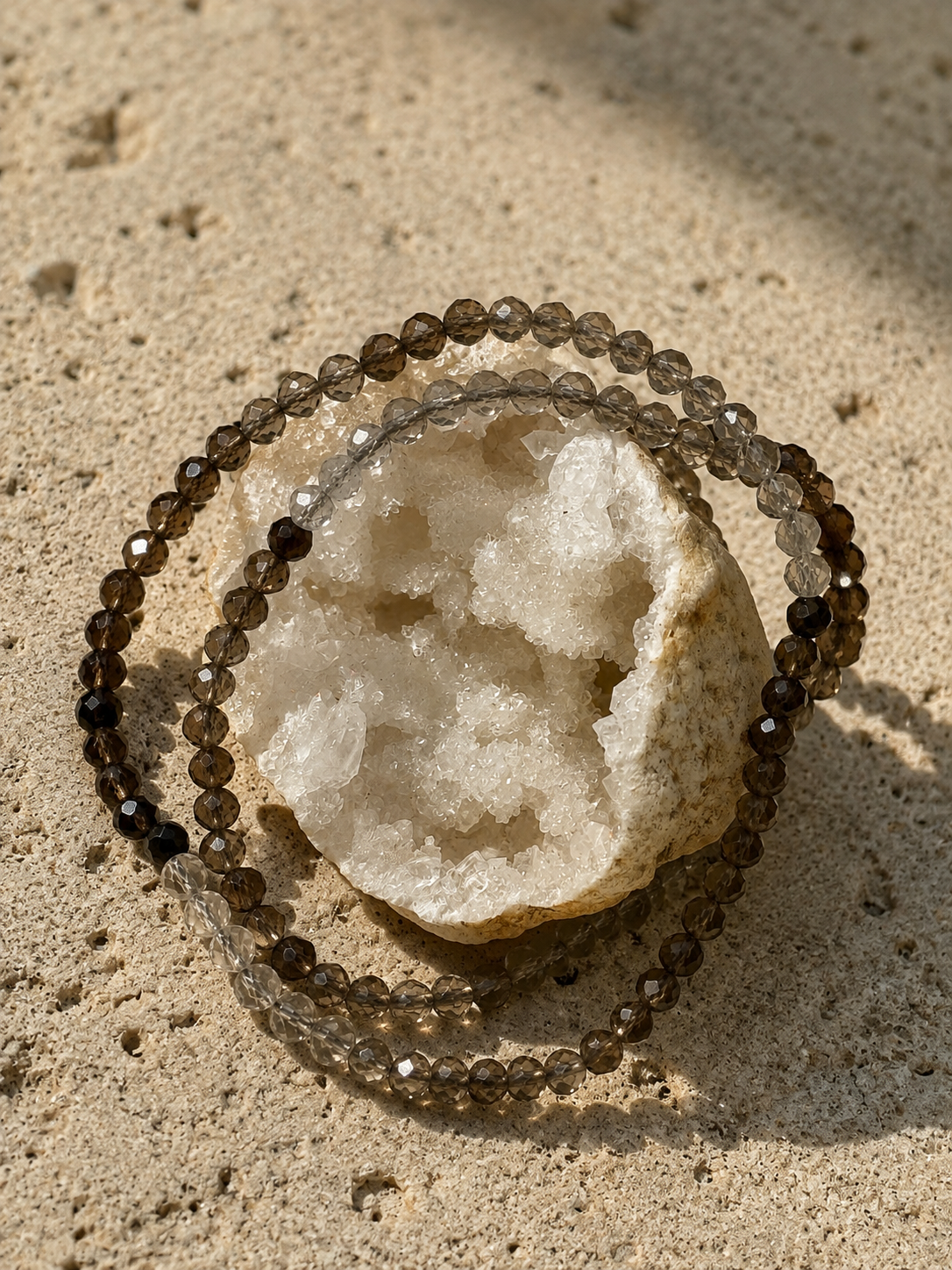Rauchquarz Armband
