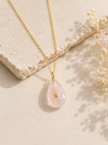 SÓ ROSA – Rosenquarz Sonnenkette